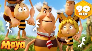 Beeswax Wants to Rule the Hive ✋ 🐝 Maya The Bee | Cartoon and video for Kids