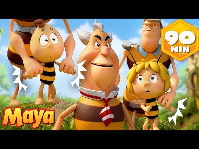 Beeswax Wants to Rule the Hive ✋ 🐝 Maya The Bee | Cartoon and video for Kids