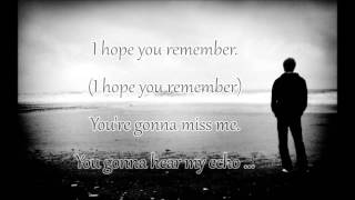 Ronnie Lewis Jr. - Echo (lyrics)