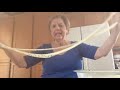 Stretching Hot Jibneh Imsayechah Braided String Cheese
