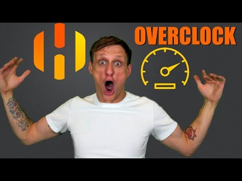 Overclocking in Hiveon OS!