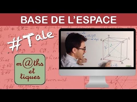 Décomposer un vecteur dans une base pour démontrer l'alignement - Terminale