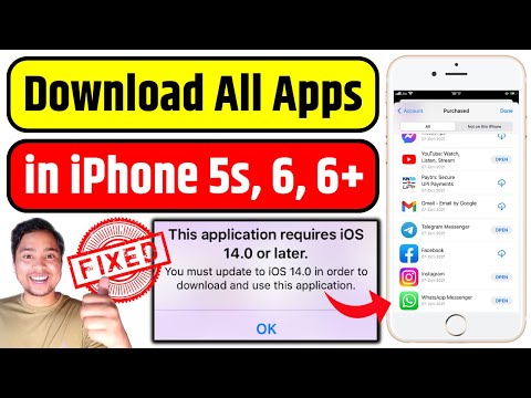 This Application Requires iOS 15.1 or Later 100% Fixed | Download Latest Apps in iPhone 5s, 6, 6+
