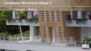 preview picture of video 'Complesso Monteverdi Village 5 - Concesio Brescia'