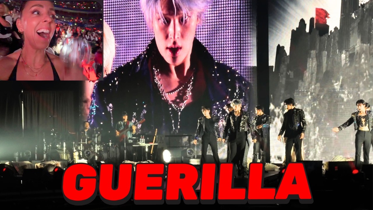 MY LIVE REACTION TO ATEEZ PERFORMING GUERILLA IN SYDNEY