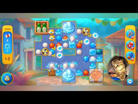 Fishdom 2022, no Boosters,  9609  level  -  прохождение без бустеров,  9609  уровень.