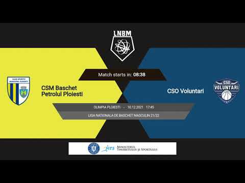 LNBM 2021-2022: CSM Baschet Petrolul Ploiești - CSO Voluntari
