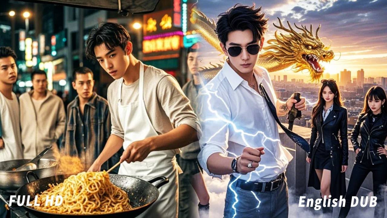 🔥Poor guy sell food on road is mocked,but no one know he’s the hidden super War God—The Dragon Lord！