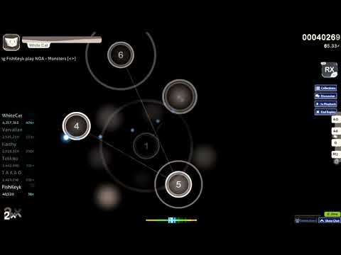 6 digit goes god mode on NOA-Monster for 4 seconds(with relax on)