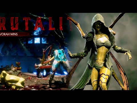 D’Vorah Brutality Full Gameplay 🐜💀 | Single Brutality Finish | Mortal Kombat 11 @ukGamingStudio 