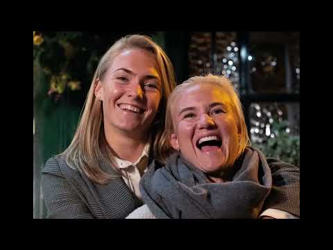 Hardersson being happy together