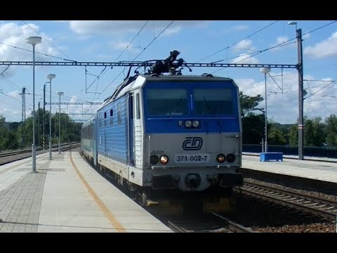 Vlaky Praha-Holešovice / Trať 091 / 9.8. 2017
