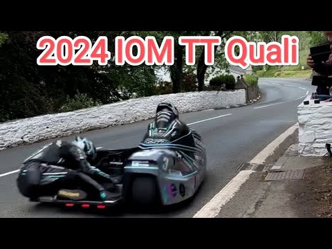 2024 Isle of Man TT Races - Sidecar Superbike Superstock IOM Qualifying Friday for Saturday Racing