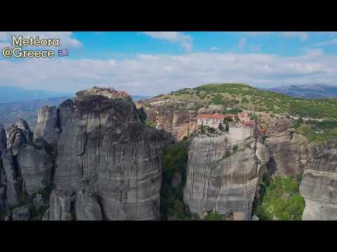 Metéora - Greece (4K drone footage)