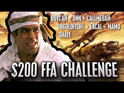 $200 FFA Challenge with Top Players | C&C Generals Zero Hour