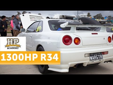 1300HP And 41PSI From A Nissan R34 Skyline | The RB26 Powered WARGTR [TECH TOUR]