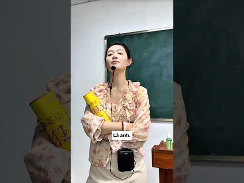 Đóng Vai Học Sinh Nhỏ của Cô Giáo Thảo