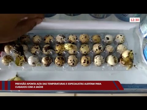 Previsão aponta alta de temperaturas e especialistas alertam para cuidados com a saúde 14 10 2022