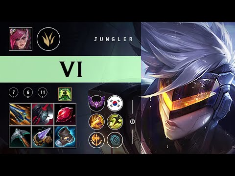 Vi Jungle vs Lee Sin - KR Master Patch 26.01