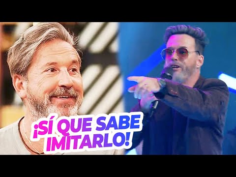 ¡IGUALITO! El imitador de Ricardo Montaner cantó "Me va a extrañar" y "Cachita" y fue genial