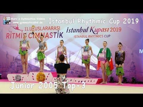 Istanbul Rhythmic Cup 2019 - Junior 2005 - Top 3