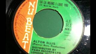 Alton Ellis - La la means I love You