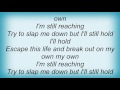 A.f.i. - Lower Your Head And Take It In The Body Lyrics