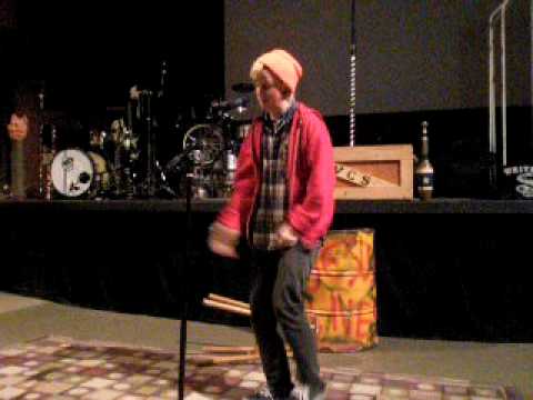 Levi the Poet - Clip of New Poem??? Live @ Lobo Theatre 2-1-10