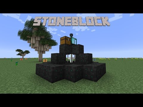 StoneBlock - VOID ORE MINING [E25] (Modded Minecraft)
