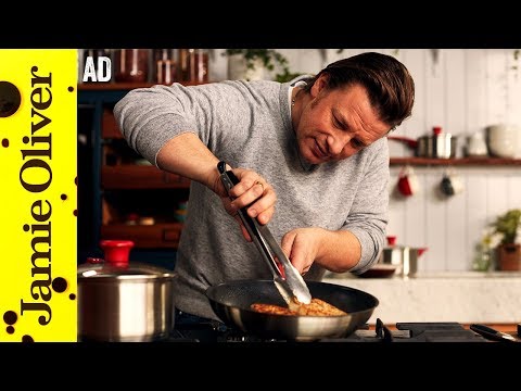 Golden Chicken with Minty Veg | Jamie Oliver - AD