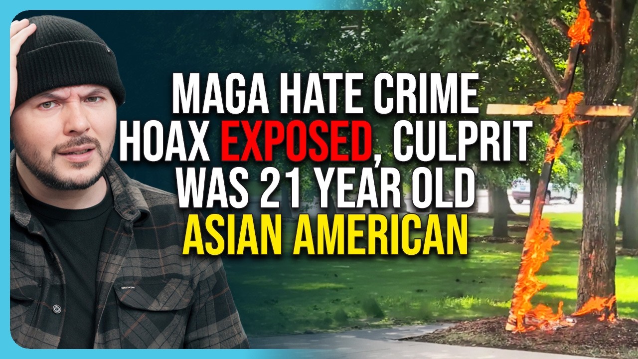 MAGA Hate Crime Hoax EXPOSED, Culprit Was 21 Year Old Asian American