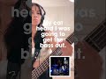 5 String Bass Jam + World's Cutest Russian Blue #femalebassist  #youtubeshorts #musician #EmmGryner