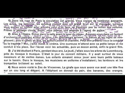 Learn French with Madame Maha Lesson 222 Review 3