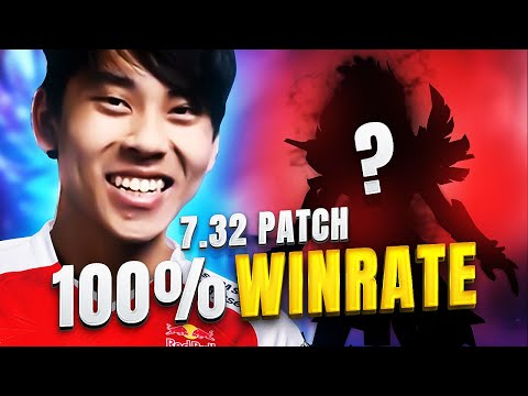 ana spamming THIS Hero on New 7.32 Patch - 100% Winrate