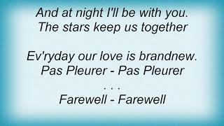 Saragossa Band - Pas Pleurer (no More Crying) Lyrics