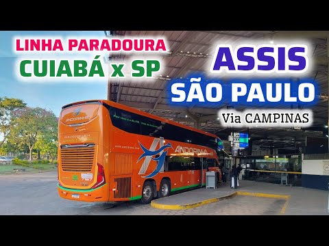 Viagem Assis x São Paulo via Ourinhos/Campinas/Osasco - Empresa Andorinha #viagem 