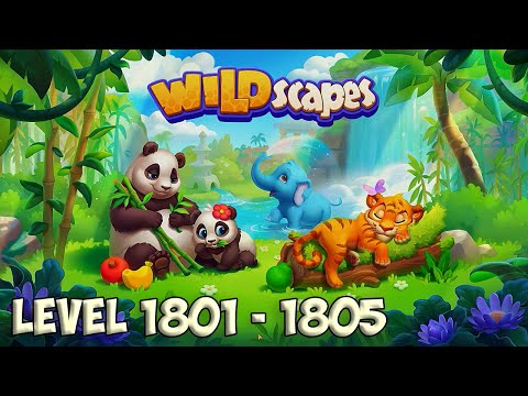 Wildscapes level 1801 - 1805 HD