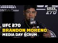 Brandon Moreno Respects Deiveson Figueiredo, But Not His Team | UFC 270 | MMA Fighting
