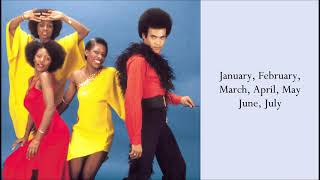 Calendar Song (January, February, March ...) - Boney M - (1979 - Lyrics)