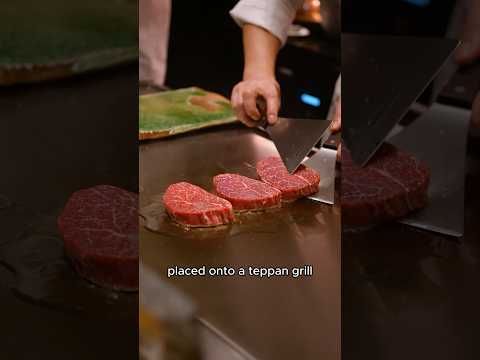 Michelin starred chef cooks Wagyu beef 🥩