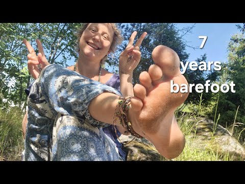Barefoot for 7 years 👣 a celebration 🎉