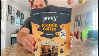 JAVVY Protein Iced Coffee Tastes Amazing! Full Review!