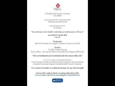La resistenza con le stellette nella lotta per la liberazione a Firenze