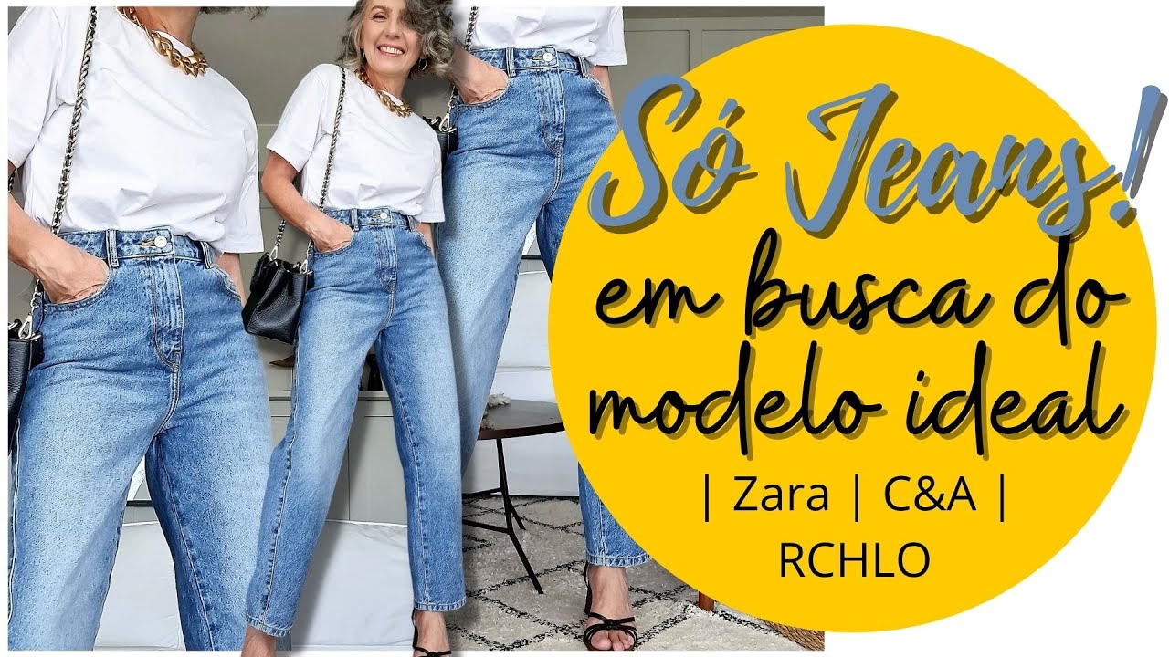 UM JEANS CERTO PARA VOCÊ | MODA E ESTILO | MULHERES 50+