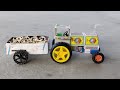 How To Make Tractor Trolley With Matchbox Diy Matchbox Tractor