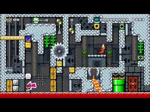 Collection of One Screen Puzzle Stages (Super Mario Maker)