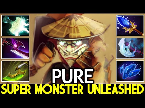 PURE [Juggernaut] Super Monster Unleashed One Slash Kill Dota 2