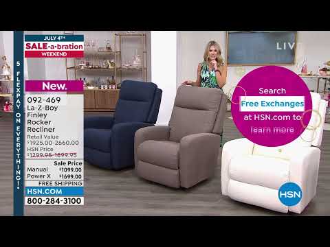 HSN | La-Z-Boy Furniture Celebration - All On Free Shipping 07.03.2022 - 08 AM