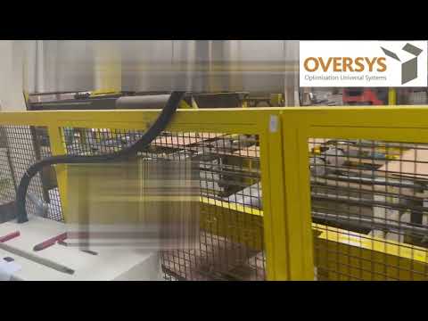 VIDEO OVERSYS U60990422 - GREENLINE MODEL DCR-400 66"(1676MM) X 80"(2032MM) ROTARY DIE CUT STACKER