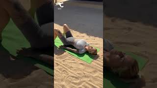 Jill hardener yoga #shorts #short #nobrachallenge